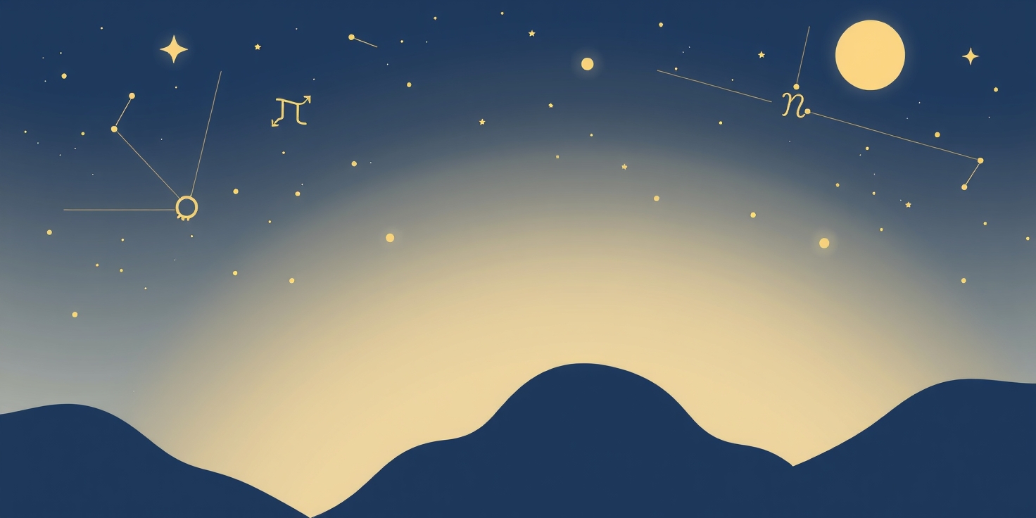 Tierkreiszeichen Illustration